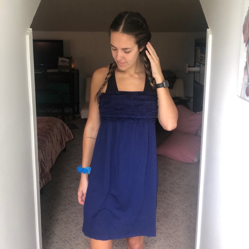 Swim Coverup with Ruffles